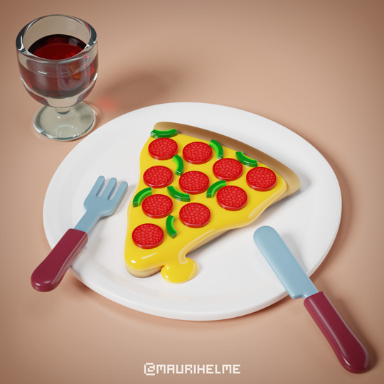 3D Pizza