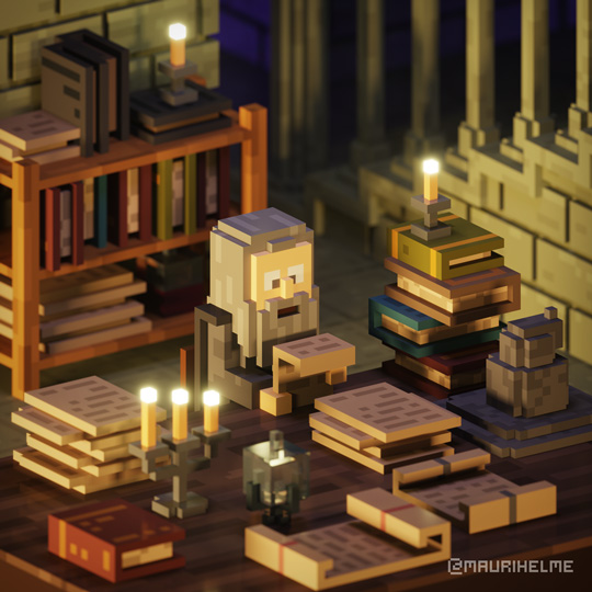 Voxel Art Lord of the Rings