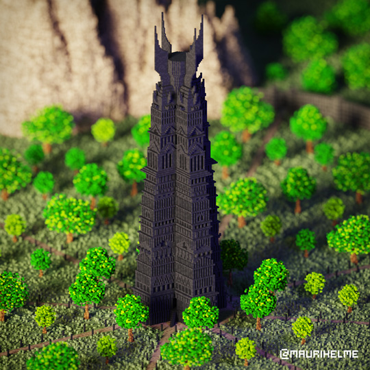 Voxel Art Lord of the Rings