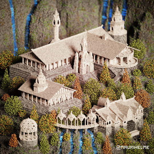 Voxel Art Lord of the Rings